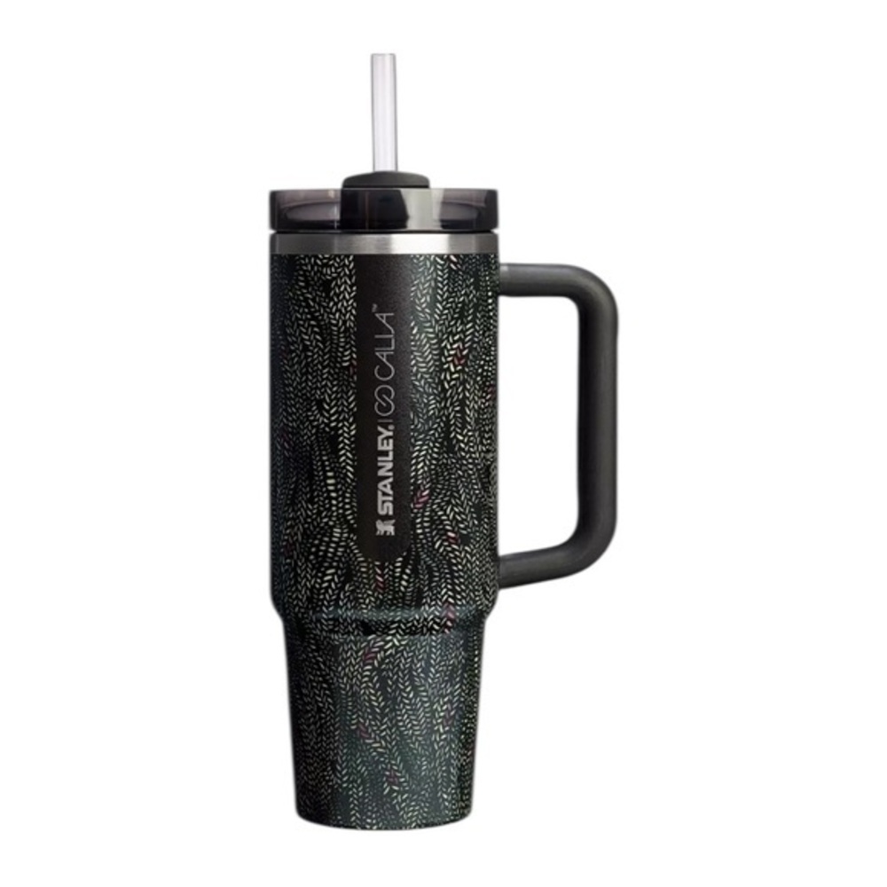 Stanley x Calia 30oz Flowstate Quencher H2.0 Tumbler Black Serpent